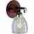 Бра N-Light 415-01-11 chrome + walnut