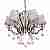 Подвесная люстра Lumina Deco Bellisica LDP 8033-6 SL