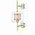Бра Vele Luce Coro VL5524W41