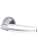 Ручка дверная межкомнатная Armadillo R.URB52.ARC CP/White-14 хром/белый с Магнитным замком Fuaro Ручка дверная межкомнатная Armadillo R.URB52.ARC CP/White-14 хром/белый с Магнитным замком Fuaro