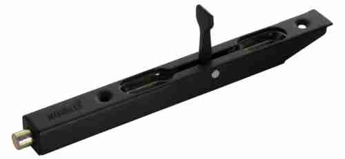 Шпингалет (Ригель) дверной Morelli L160 BL черный