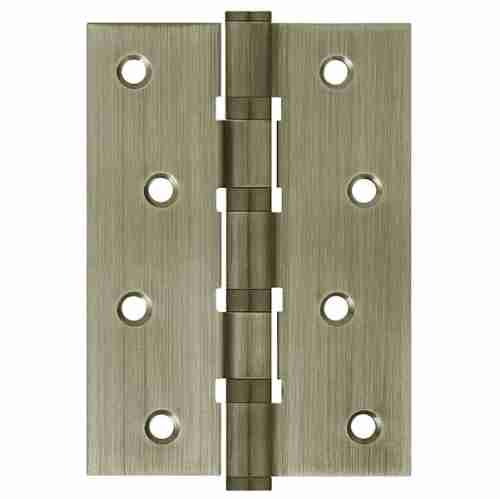 Комплект 4 шт. - Петля дверная стальная универсальная AJAX 4B/P 100x70x2 AB (бронза) пакет