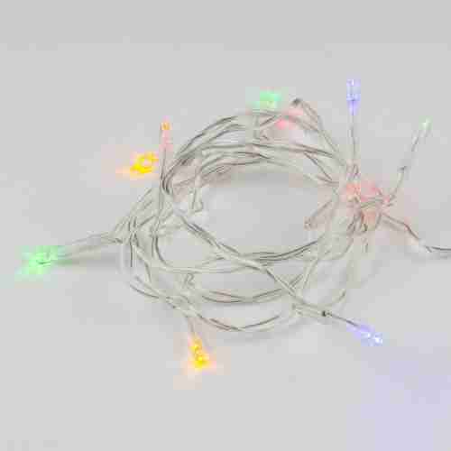 Светодиодная гирлянда Uniel разноцветный ULD-S0150-010/STB/2AA Multi IP20 UL-00007181