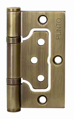 Комплект 4 шт. - Петля универсальная без врезки Punto 200-2B 75x2,5 WAB мат. бронза