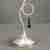 Настольная лампа Mantra Paola Painted Silver 3535