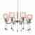 Подвесная люстра Omnilux Giarre OML-56003-08 Подвесная люстра Omnilux Giarre OML-56003-08