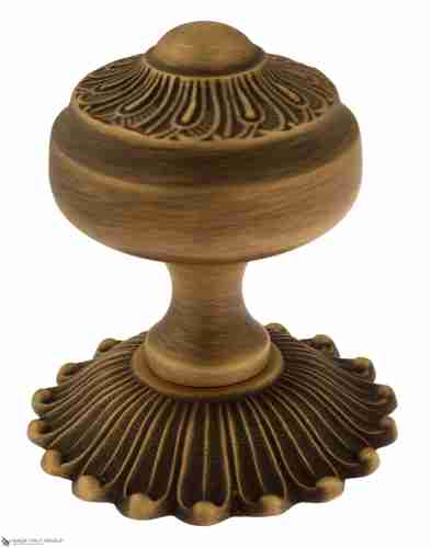 Ручка дверная кноб Venezia P22 Ø65 матовая бронза