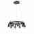 Подвесной светильник Vele Luce Negro VL7102P10 Подвесной светильник Vele Luce Negro VL7102P10