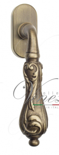 Ручка оконная Venezia Monte Cristo FW матовая бронза