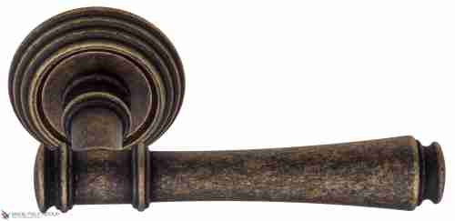 Дверная ручка Venezia "CALLISTO" D8 античная бронза