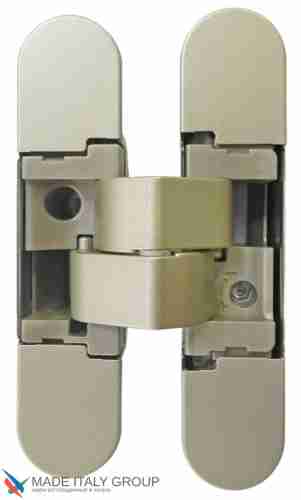 Kubica K1019 DXSX, KOMBI HYBRID NS петля скрытая универсальная МАТОВЫЙ НИКЕЛЬ (40 kg)