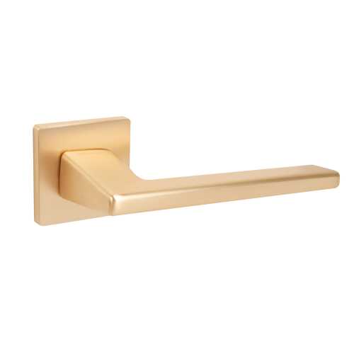 Комплект на 6 дверей - Ручка Fuaro (Фуаро) раздельная K.SL52.PRIME (PRIME SL) SSG-39 сатинированное золото