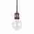 Подвесной светильник Ideal Lux Frida SP1 Rame Antico 122106 Подвесной светильник Ideal Lux Frida SP1 Rame Antico 122106