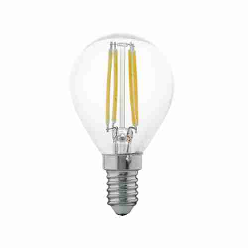 Лампа светодиодная филаментная Eglo E14 4W 2700К прозрачная 11499