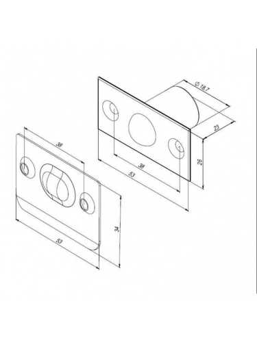 Шариковый фиксатор Punto LB-15 CP (хром)
