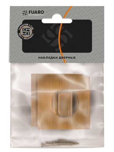 Ручка дверная Fuaro (Фуаро) межкомнатная K.DM51.Straight (Straight DM) CP-8 хром  Набор 1