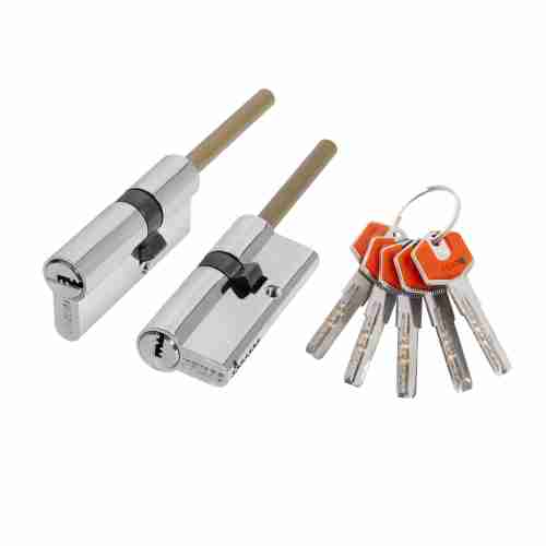 Цилиндровый механизм D-PROTERM507/75 Fuaro (Фуаро) mm (40+10+25) термошток 8х65 мм CP, 5 кл.