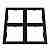 Рамка Lightstar Domino Quadro 214547