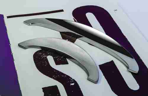 Ручка скоба модерн COLOMBO DESIGN F136D-NM матовый черный 96 мм