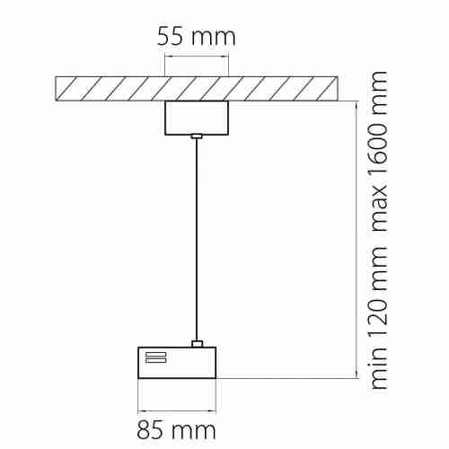 Питание подвесное Lightstar Barra 502197
