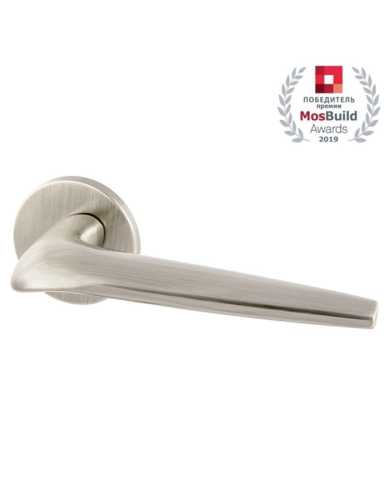 Комплект: Ручки Armadillo TWIN URS SN-3+Завертка+Магнитный замок и Петли Fuaro/матовый никель