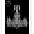Люстра подвесная Art Classic 11.23.10.200.XL-64.Gd.Dr