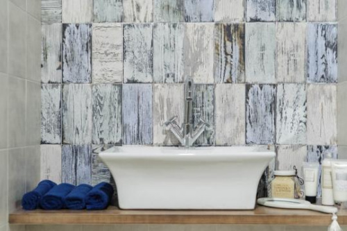 Плитка керамическая Mainzu Legno Blu настенная 10х20