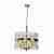 Подвесная люстра Lumien Hall Базиано LH3040/4P-CO-CL