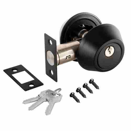 Замок Ajax (Аякс) врезной DK.001 ET BL черный