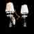 Бра Lumina Deco Dominni LDW 9268-2 GD