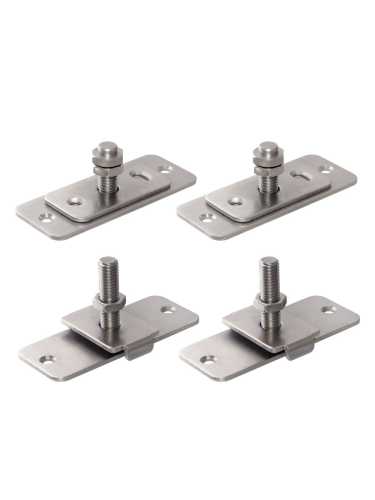 Комплект Armadillo (Армадилло) монтажных пластин SLD.Comfort-PRO.PROF/telescope.static door plates