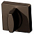 Завертка дверная сантехническая Armadillo Urban WC-BOLT BK6/USQ BB-17 коричневая бронза