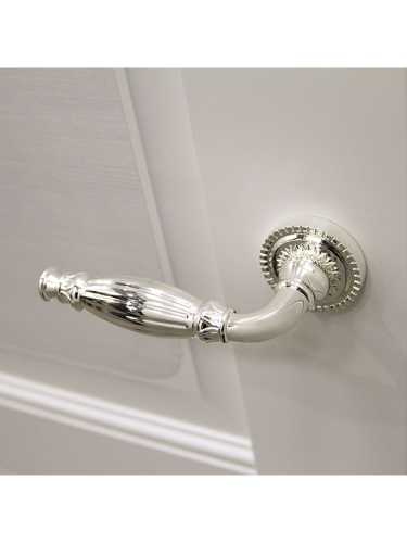 Ручка дверная Armadillo (Армадилло) межкомнатная R.CL55.Bella (Bella CL2) SILVER-925 серебро 925  Набор 8