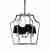 Подвесная люстра Lumina Deco Montero LDP 1249-4 CHR+BK Подвесная люстра Lumina Deco Montero LDP 1249-4 CHR+BK