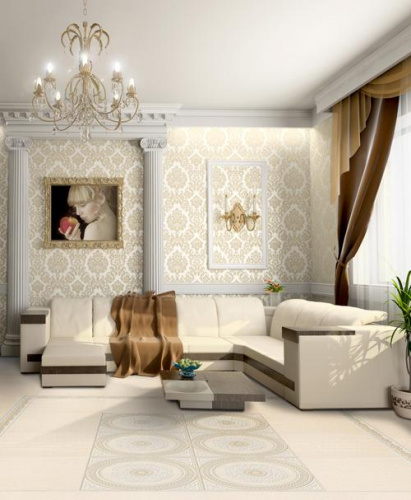 Керамогранит Ceracasa Versalles Roseton панно 94х94