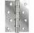 Петля дверная универсальная стальная Adden Bau 100X70X2.5 4BB Polish Chrome хром