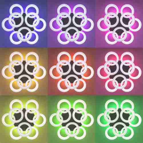 Потолочная светодиодная люстра Citilux Паркер Смарт CL225A195E