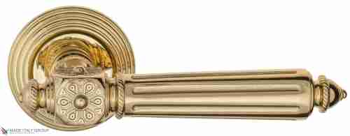 Дверная ручка Venezia "CASTELLO" D8 полированная латунь