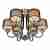 Потолочная люстра iLamp America 88049/6 CR Потолочная люстра iLamp America 88049/6 CR
