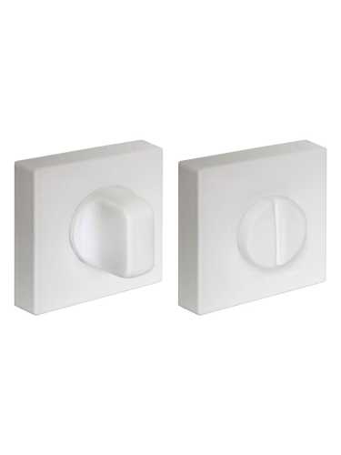 Ручка дверная Fuaro (Фуаро) межкомнатная K.DM51.Straight (Straight DM) WH-19 белый  Набор 1