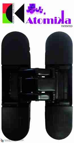 Kubica K8000 ATOMIKA DXSX, NO петля скрытая универсальная ЧЕРНЫЙ (60 kg)