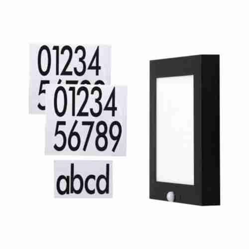 Уличный настенный светодиодный светильник Paulmann Panel Bewegungsm 94254