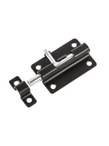 Шпингалет Ajax (Аякс) мебельный металлический SPD60х30 BL черный