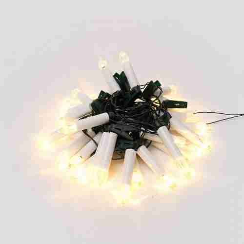 Светодиодная гирлянда Uniel Свечки 220V теплый белый ULD-S0600-030/SGA Warm White IP20 Candles UL-00005469
