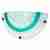 Настенный светильник Toplight Clare TL9100Y-01GN