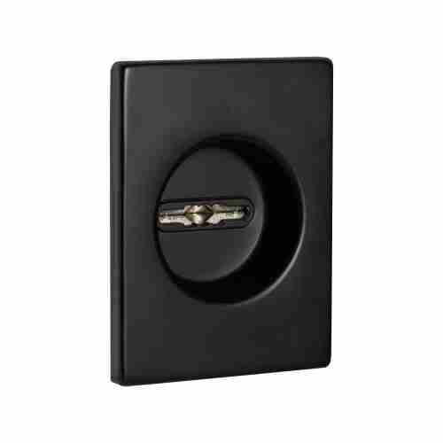 Накладка на сувальдный замок ESC.S-auto.RL/U/K.477  BL-24 черный