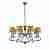 Подвесная люстра iLamp Holiday RM6116/8CR