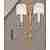 Бра Riperlamp 592P/2 AB CREAM SHADE