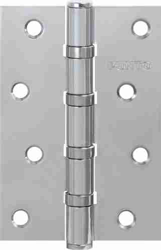 Комплект 8 шт. - Петля дверная универсальная стальная Punto 4B 100х70х2.5 CP хром
