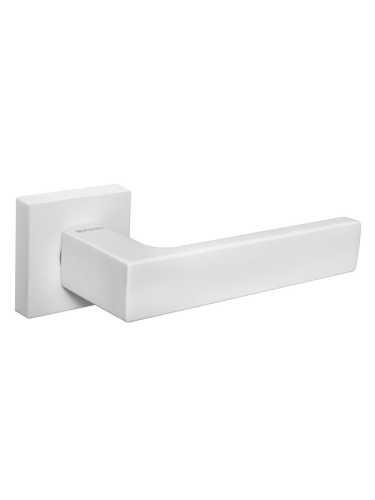 Ручка дверная Fuaro (Фуаро) межкомнатная K.DM51.Straight (Straight DM) WH-19 белый  Набор 2